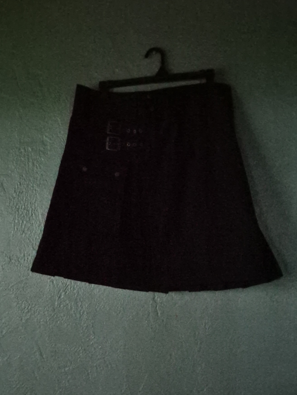 Majestic Mens Black KILT pockets front & back With Buckle front and snaps